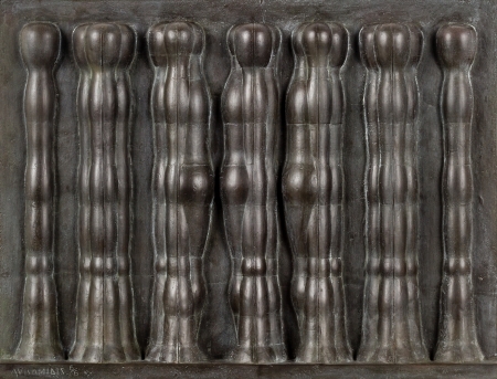 Joannis Avramidis, Relief mit sieben Figuren