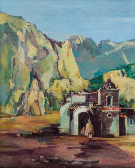 Viktor Tischler, spanische Landschaft