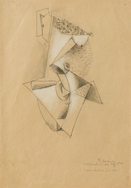 Maria Lassnig, Selbstportrait als Ohr