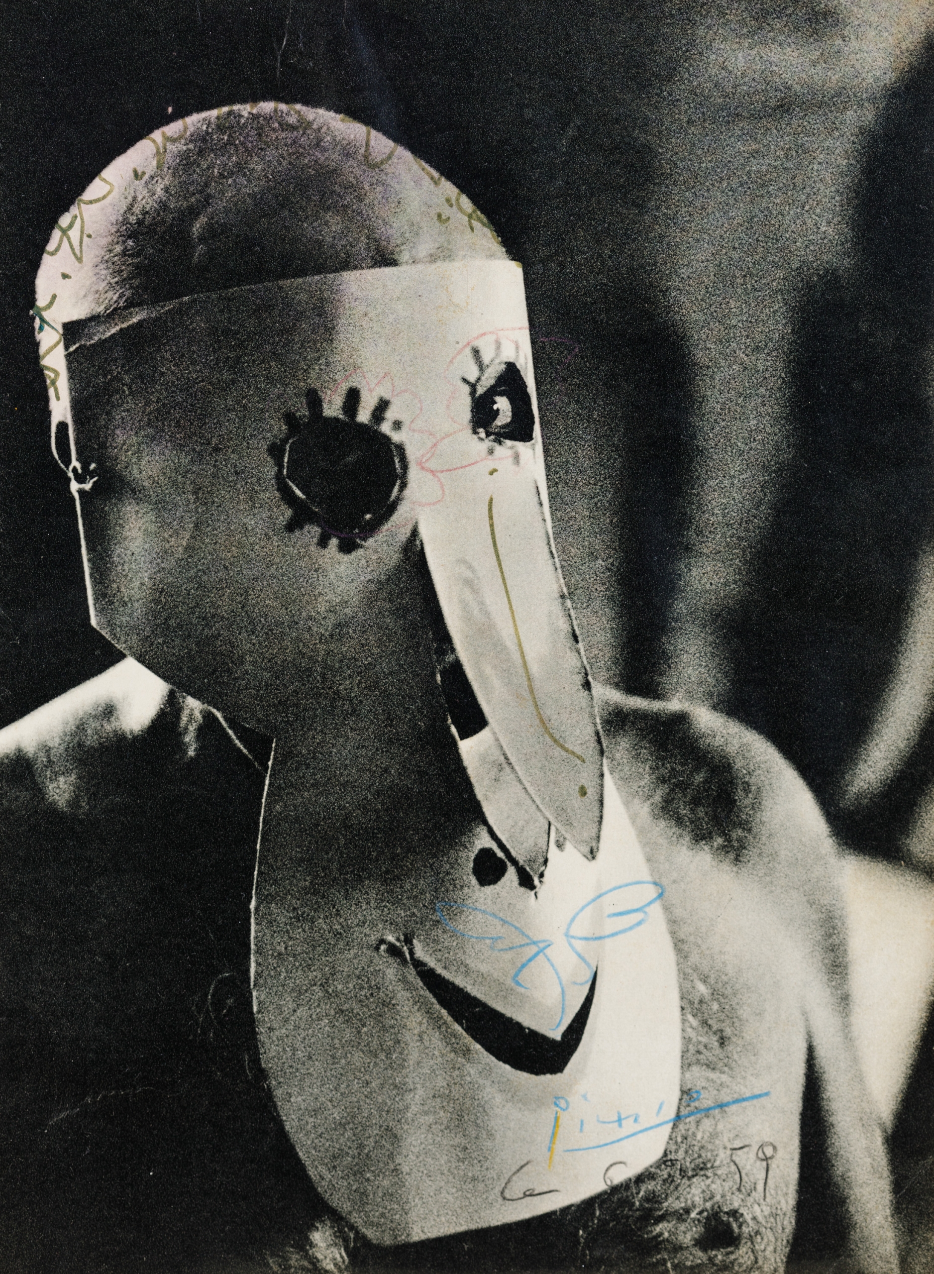 Pablo Picasso / David Douglas Duncan, Picasso mit Grand masque