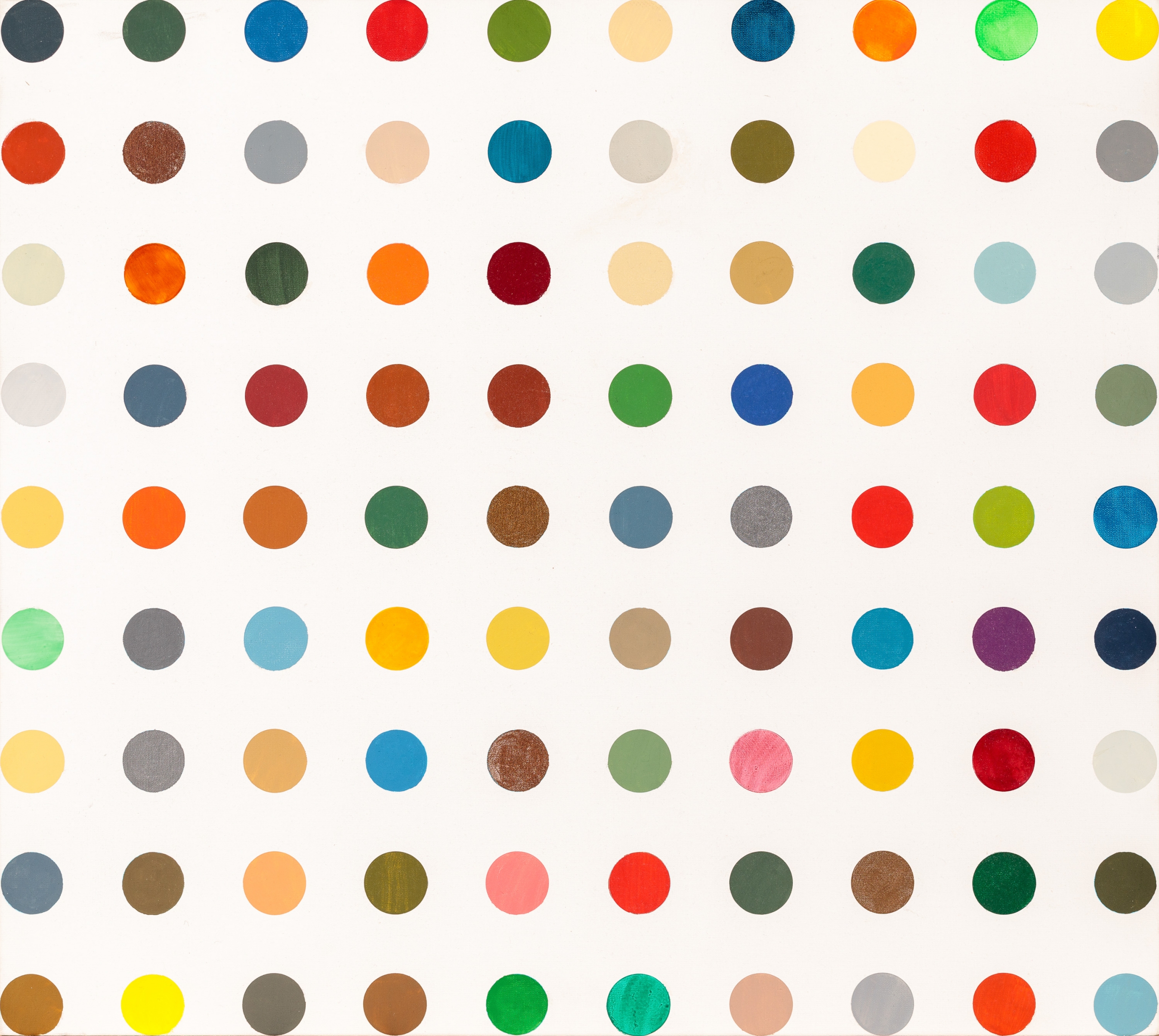Damien Hirst, Painting by Numbers I