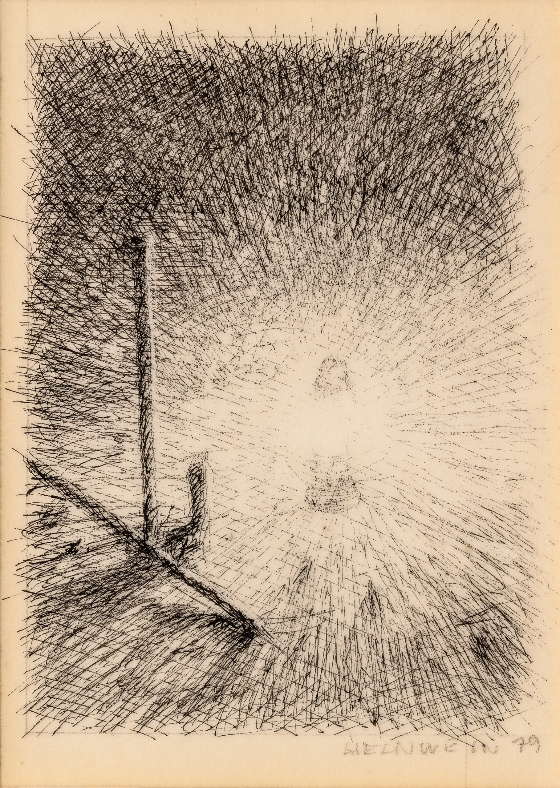 Gottfried Helnwein, Ohne Titel (Lampe)