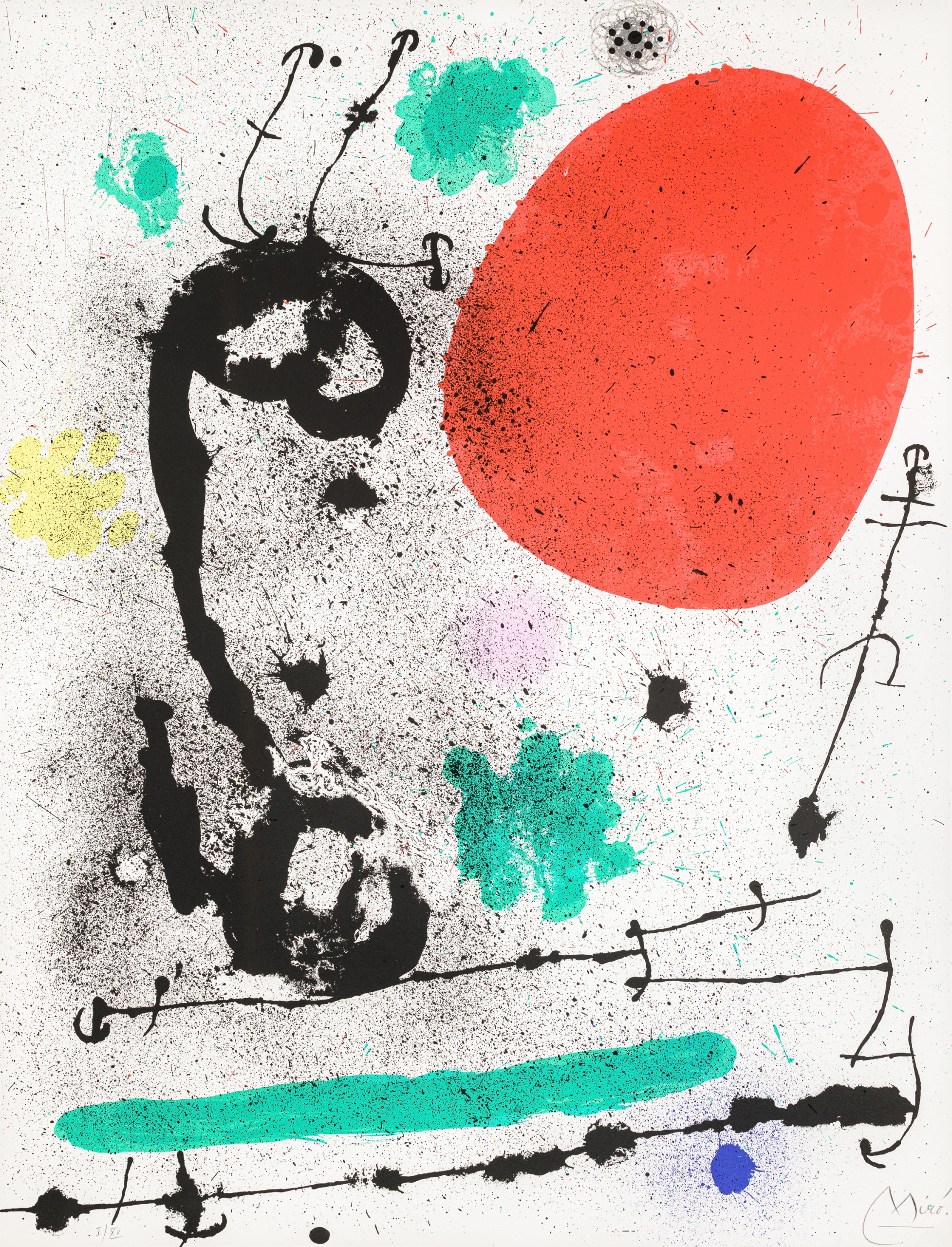 Joàn Miró, Migratory Bird II