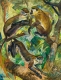 Arthur Brusenbauch, Affen im Baum