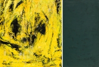 Hubert Scheibl, Yellow Pi (Diptychon)