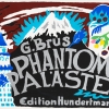 Günter Brus, Phantom-Paläste (Bildgeschichte in 5 Tafeln in bemalter Kartonbox)