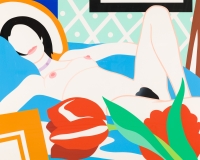 Tom Wesselmann, Monica with Tulips