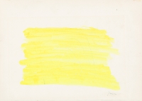 Lucio Fontana, Ohne Titel (Yellow)