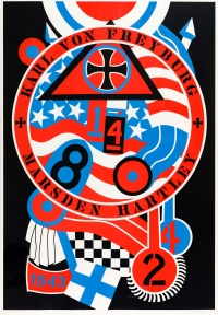 Robert Indiana, The Hartley Elegies: Berlin Series "KVF II"