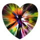 Damien Hirst, Ohne Titel (Heart Spin Painting)