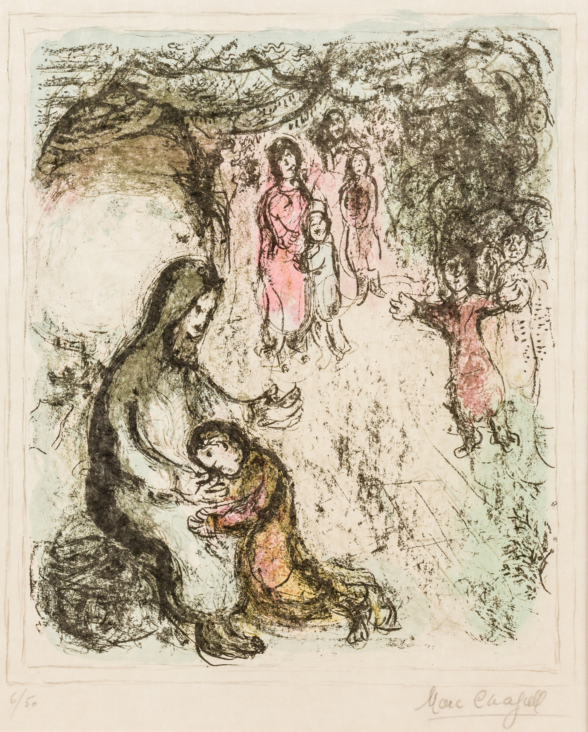 Marc Chagall, Jakobs Segen (6/50)
