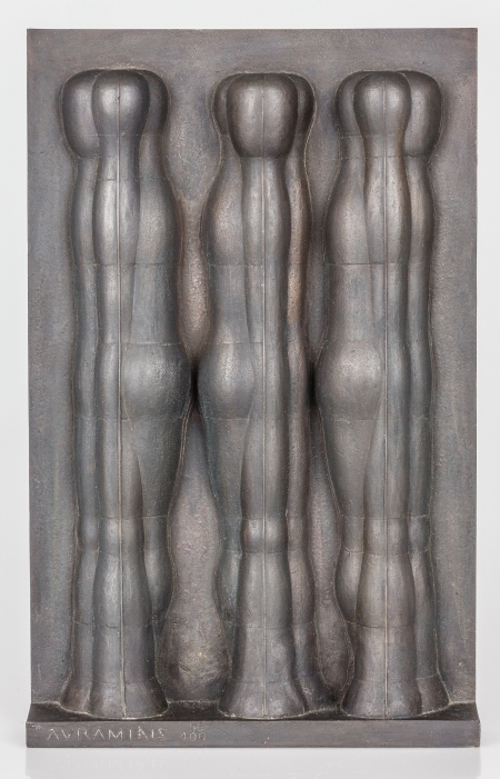 Joannis Avramidis, (ohne Titel) (Drei-Figuren-Relief)